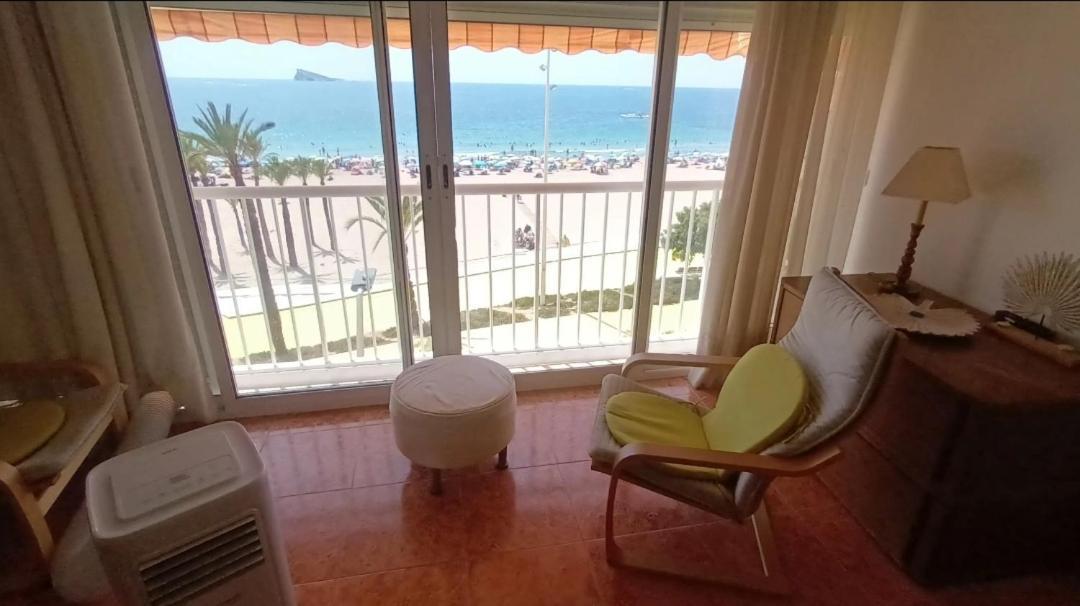 Apartamento Acapulco Luxe Piso 3 En 1A Linea Playa Poniente Benidorm Top Vistas Al Mar Espectaculares Y De Luxe Con Acceso A Piscina Y Garaje Privado Esterno foto